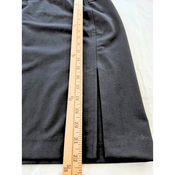 Vntg The Limited Skirt Sz S Black Straight Stretch Career Office Siren Classic - Picture 7 of 8